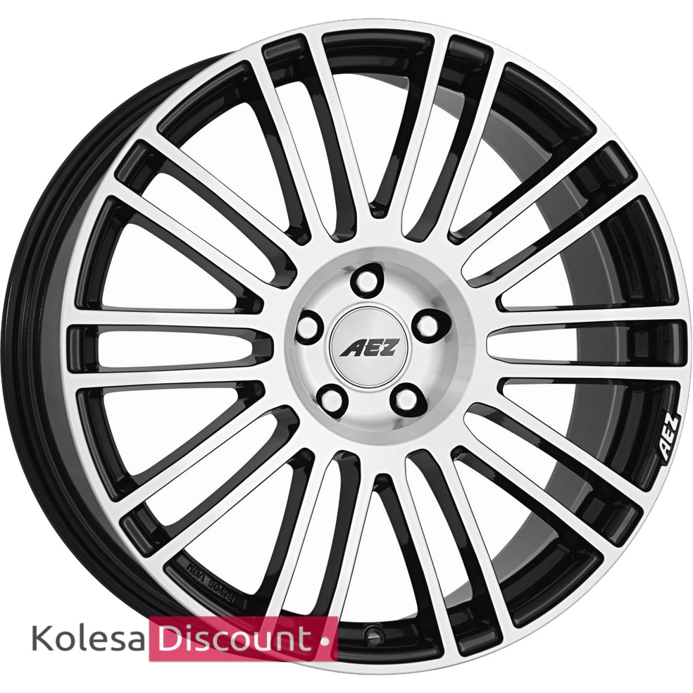 Aez Strike 8x18 5x112 ET 27 Dia 70,1 (Black Polished)